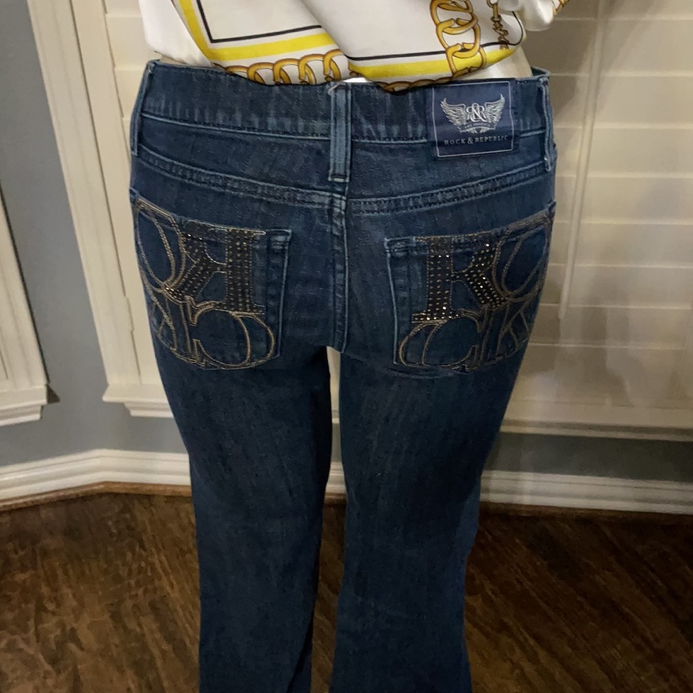 Rock and Republic Size 25 flare jeans